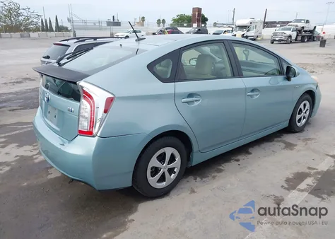 2013 Toyota Prius Four из США, поврежденный, VIN JTDKN3DUXD1715537